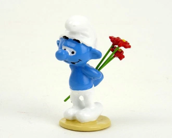 Figurine Pixi 6432 - Schtroumpf Avec Oreiller - Boîte Et Certificat - Édition Limitée