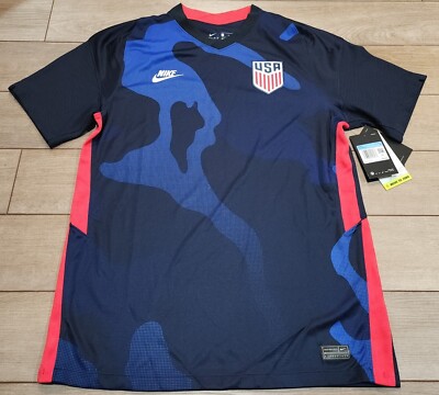New Nike USA USMNT 2020 Away Soccer Stadium Jersey Med United