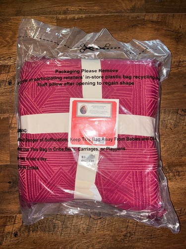 Opalhouse Jungalow 60" x 80" Bettüberwurf + Kissen Set Beere Fuchsia Orange Voodoo - Bild 4 von 9
