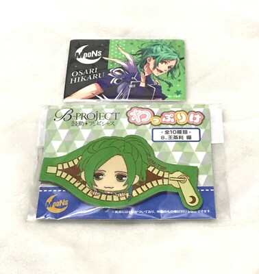 B Project Moons Idol Character Hikaru Osari Sticker And Fabric Badge Lot Of 2 Ebay