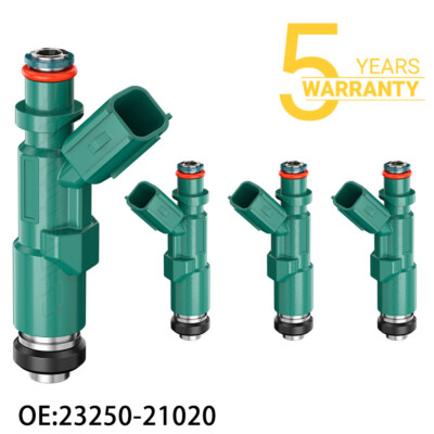 4Pcs Fuel Injectors for Toyota 1.4L 1NZ-FE & 1.5L 1NZ-FXE