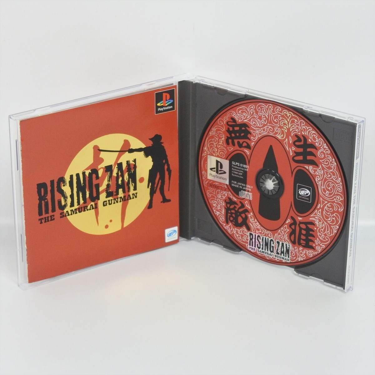 RISING ZAN The Sanyrai Gunman PS1 Playstation For JP System 2001 