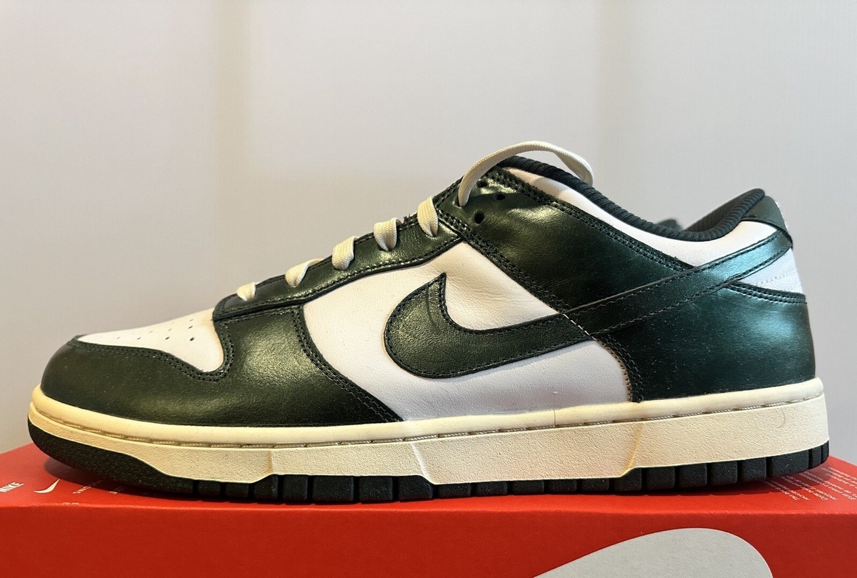 Nike Dunk Low Vintage Green DQ8580-100 Women's Size 14