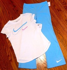 NIKE SPORT AUTHENTIC TODDLERS GIRLS BRAND NEW ORIGINAL 2Pc SET Size 6X, NWT