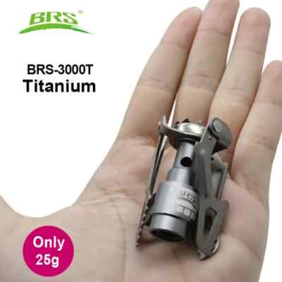 Ultralight Portable Mini Outdoor Camping Folding Hiking Gas Stove BRS-3000t