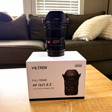 Viltrox AF 16mm f/1.8 Auto Focus Full Frame Prime Lens for Nikon Z 77mm