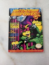 Nintendo Power Vol. 25 Battletoads NES Open Tournament Golf Game Boy