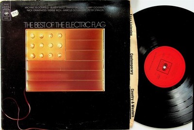 Best Of The Electric Flag- Blues Rock LP (1973 UK Vinyl EX) Mike Bloomfield etc