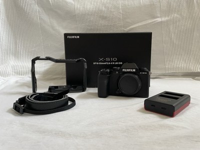 Fujifilm X-S10 mit Cage und 7264 Auslösung 