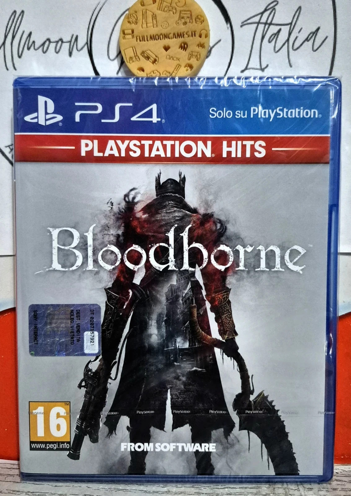 BLOODBORNE PS4 PLAYSTATION 4 ACTION RPG SOULSLIKE ITALIANO NUOVO SIGILLATO