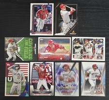 Mike Trout 9 Cart Lot Angels ?? 