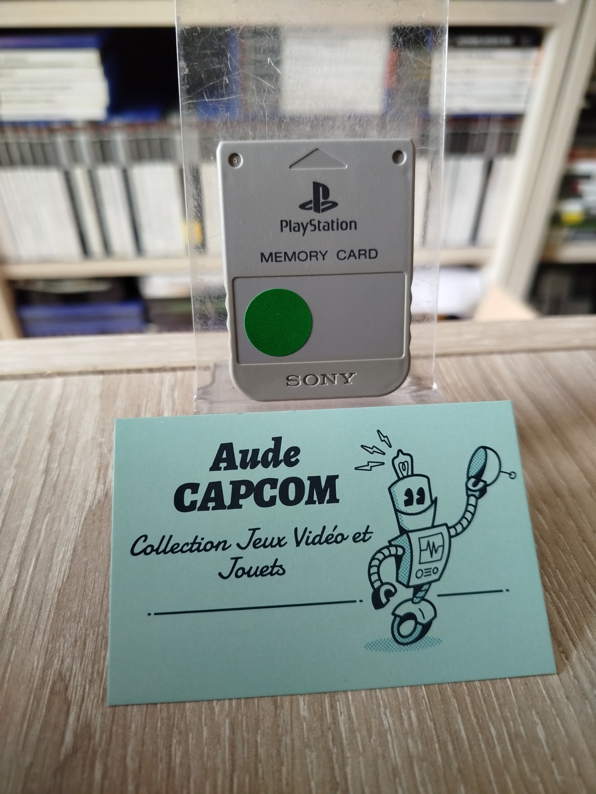 Sony Playstation 1 PS1 [Carte Mémoire] Officielle Memory Card SCPH-1020 Grise 🟢