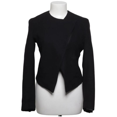 Tigha, Jacke, Damen, Größe: M, Schwarz, Polyamid/Polyester/Wolle, Einfarbig #1qZ