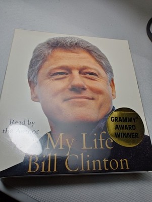 My Life by Bill Clinton Audio CD Book 6-Disc Set Grammy Award Winner Read by