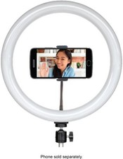 Used Sunpak - 12" Bicolor LED Ring Light Kit - Black