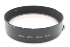 Super RARO [quasi come nuovo] paraluce Canon per obiettivo 50 mm f/0,95 L39 Dream dal GIAPPONE