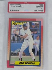 1990 Topps - Dave Winfield #380 PSA 10