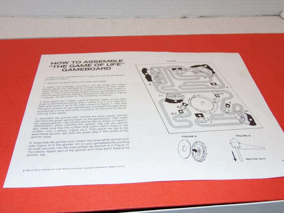 The Game of Life 1983 Milton Bradley Completo Foto 3 de 4
