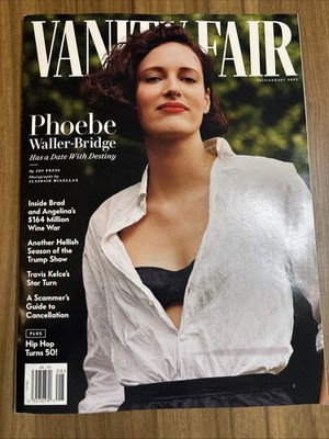 Vanity Fair Magazine July/August 2023  Phoebe Waller-Bridge Brad & Angelina #750
