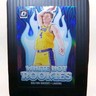 Dalton Knecht #9 Purple White Hot Rookies Prizm 2024-25 Panini Donruss Optic
