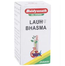 Baidyanath Lauh Bhasma (10g) Herbal Ayurvedic Anemia Wellness