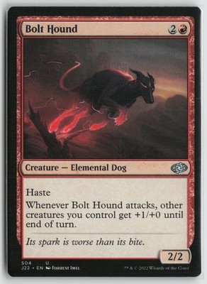 Bolt Hound Lightly Played 504 Jumpstart 2022 MTG