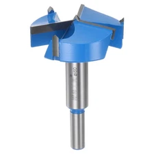 Forstner Drill Bit 60mm (2-3/8") Carbide Upgraded 3-Cutter Wood Drilling Tool