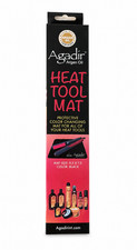Agadir Argan Oil Heat Tool Mat   Protective Color Changing Mat   Black 9.5" x 7