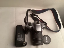 Canon EOS Rebel K2 Film SLR Camera Kit w/28-80mm Lens and battery grip