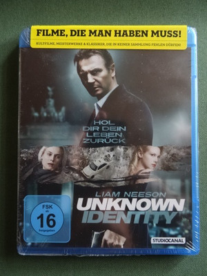 Unknown Identity, Blue Ray , NEU in Folie