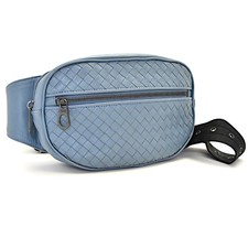 Bottega Veneta Belt Bag Intrecciato 520452 Leather Tourmaline
