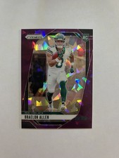 2024 Panini Prizm - Rookies Braelon Allen #311 Purple Ice Prizm /225 (RC)