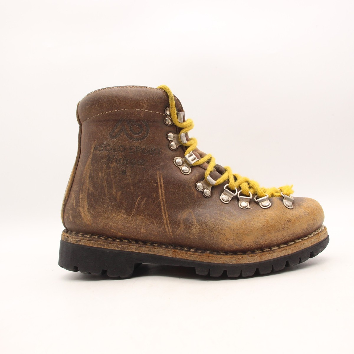 Vintage Asolo Sport Yukon Mountaineering Boots Men's Size US 7.5 N