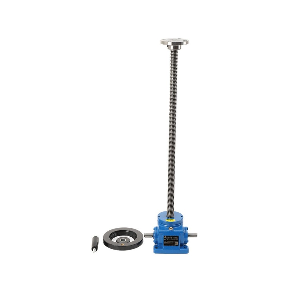 Ball Screw Lift SWL1T Worm Gear 200kg Capacity Hand-Crank Flange Mount ...