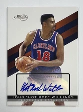 2009 Topps Signature John Hot Rod Williams Auto 194/750 AR137