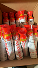 15X Pure Oxygen Canisters All Natural Respirator Support 12L Each NEED GONE READ