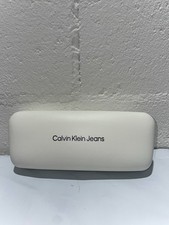 Calvin Klein Jeans Eyeglasses/Sunglasses Case White