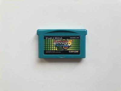 Rockman EXE 5 Nintendo Game Boy Advance GBA Mega Man Battle Network Japan Import