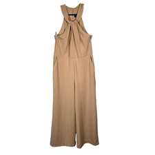 RACHEL Rachel Roy Jumpsuit Womens XL Beige Ha...