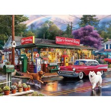 500 Pieces Puzzle for Adults, Puzzles for Adults 500 Pieces, Vintage Gas Stat...