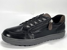 Image of RRP £90 Brand New Hotter Tambre Women's Black Leather Low Trainers Size 6