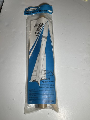 Estes Flying Model Rocket Russian Vostok Sealed EX Shape Rocketry Last One