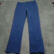 Lauren Ralph Lauren Jeans Womens 10 Blue Denim Pockets Classic Straight Preppy