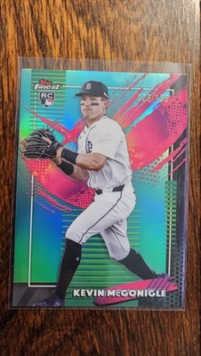 2026 Topps Finest Kevin McGonigle #275 Tigers Aqua Refractor /199 RC