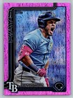 2025 Topps Series 2 #678 Jonathan Aranda Pink Holo Foil Tampa Bay Rays ...