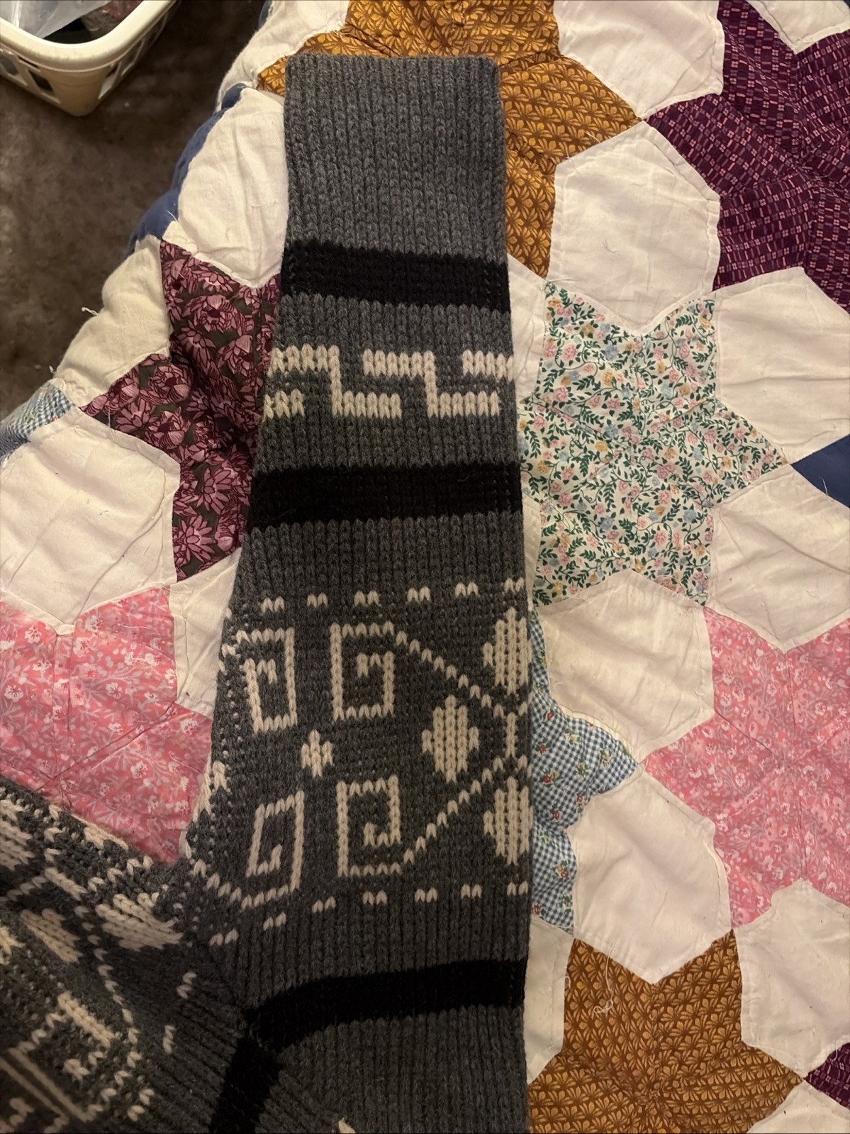 Pendleton Westerly Gray Wool Cardigan Sweater Men… - image 5