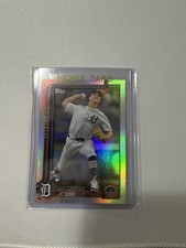 2025 Topps Chrome Update #USC48 Jackson Jobe Rookie Debut Rainbow Refractor 