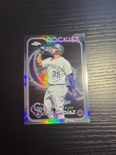 2024 Topps Chrome - Elias Diaz #287 Lightboard Logo Refractor