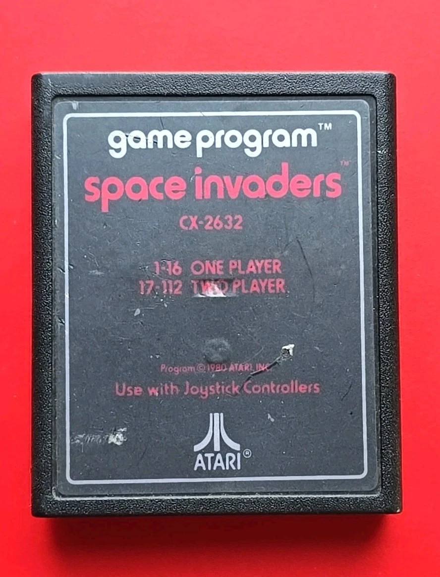射击类Atari 2600 Space Invaders 电子游戏| eBay