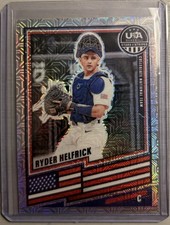 2026 Panini Stars & Stripes Prizm Ryder Helfrick Mojo Prizm RC #d 17/25 SP